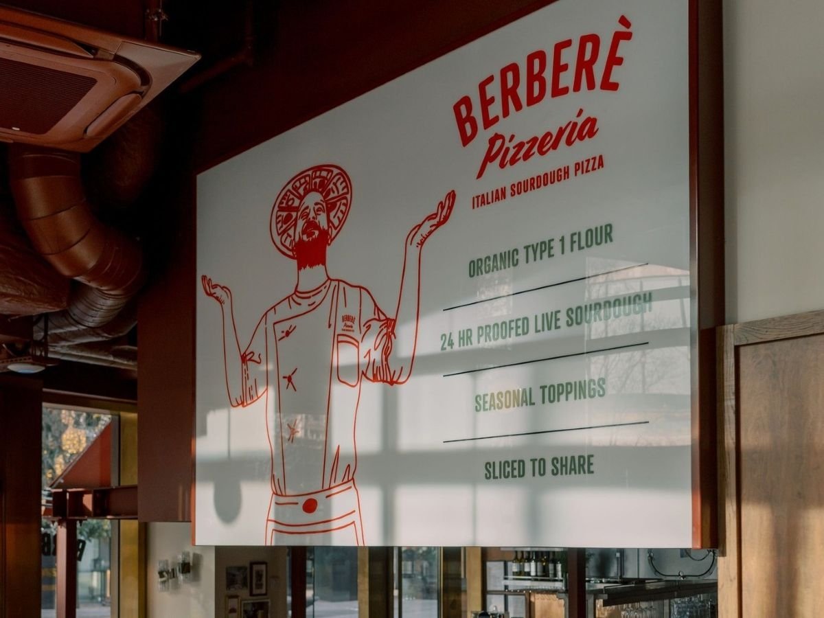 La nuova pizzeria Berberè si trova in James Street a Londra La nuova pizzeria Berberè si trova in James Street a Londra