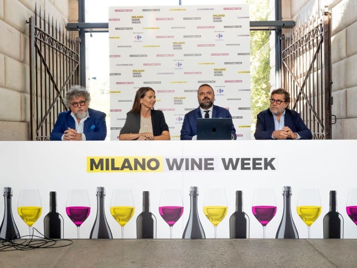 La presentazione dell'edizione 2025 di Milano Wine Week La presentazione dell'edizione 2025 di Milano Wine Week