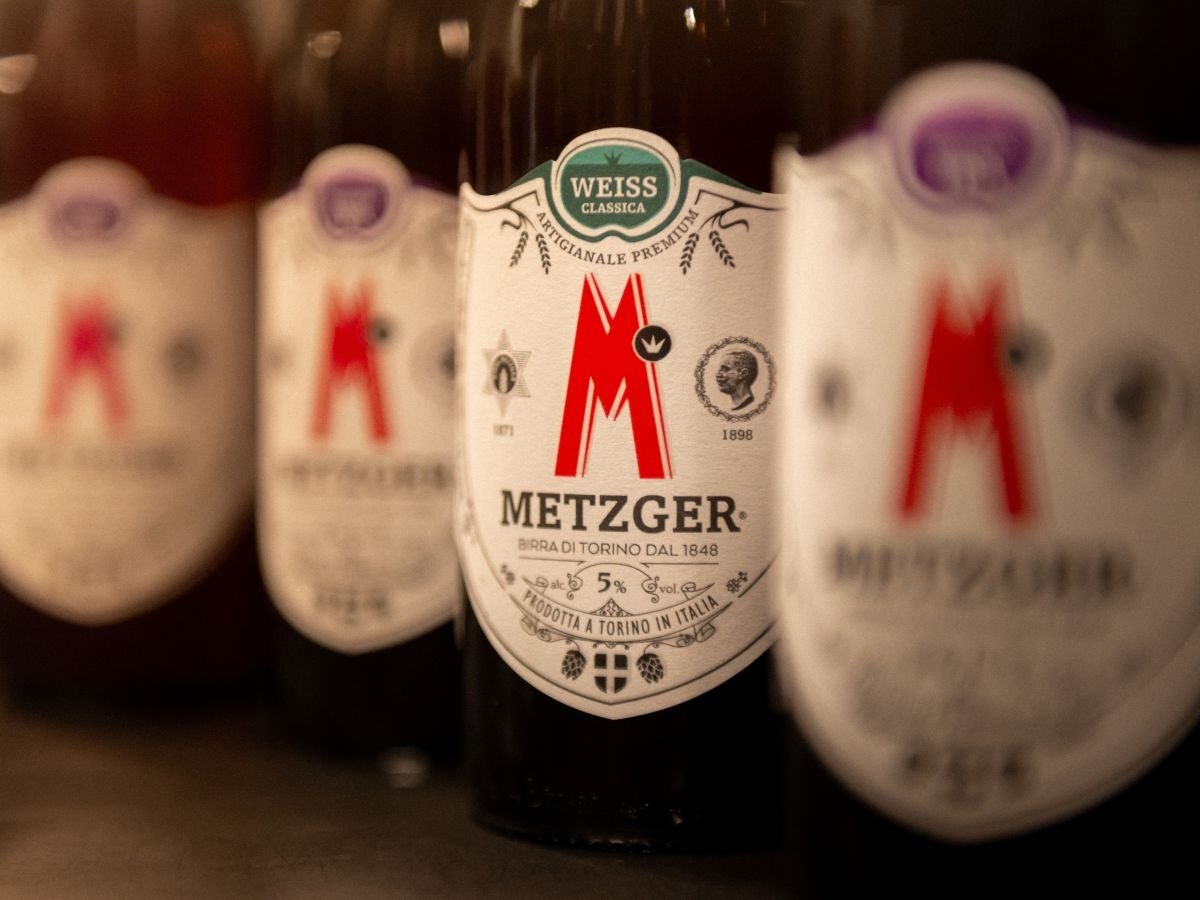 L'iconica etichetta di Birra Metzger L'iconica etichetta di Birra Metzger