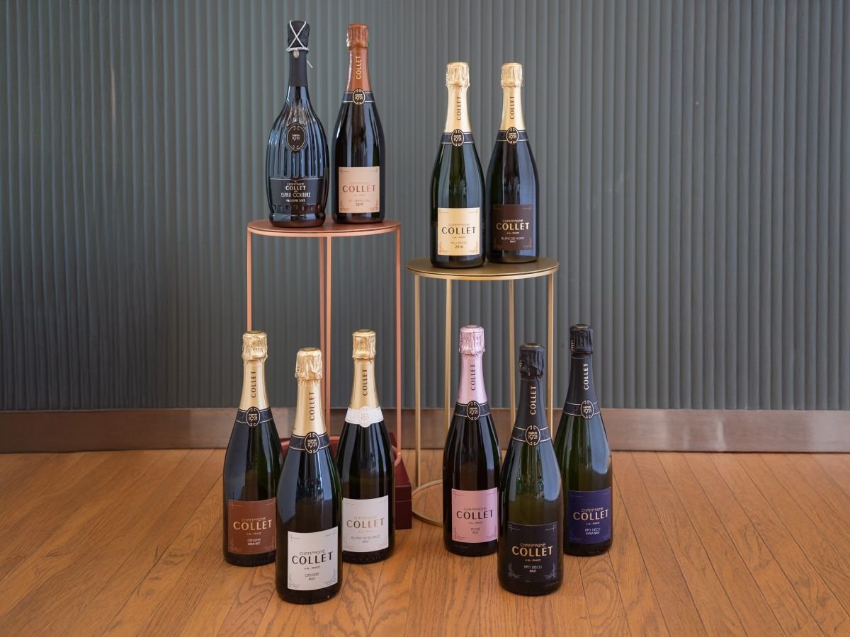 La selezione di 10 etichette di Champagne Collet disponibile nel catalogo 101 Vini La selezione di 10 etichette di Champagne Collet disponibile nel catalogo 101 Vini