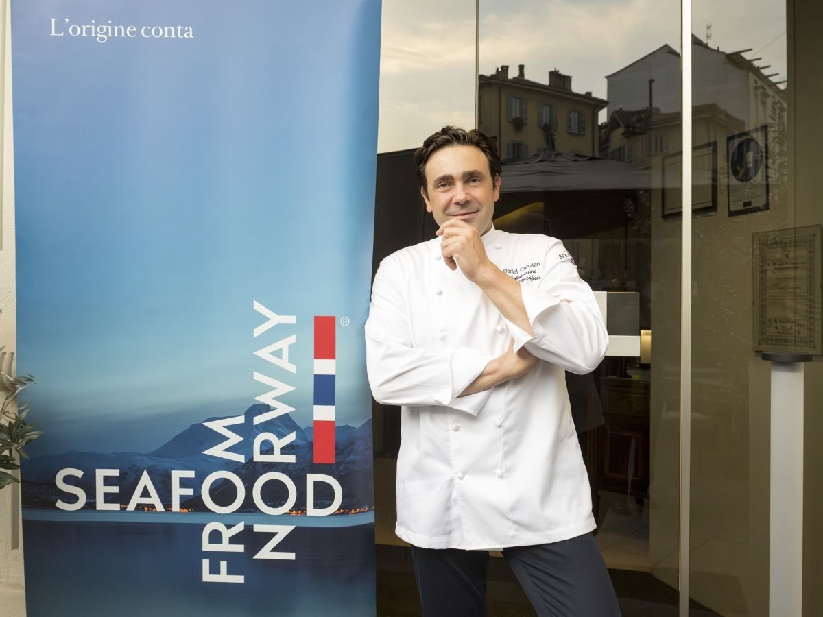 Daniel Canzian, nuovo ambasciatore dello stoccafisso norvegese in Italia Daniel Canzian, nuovo ambasciatore dello stoccafisso norvegese in Italia