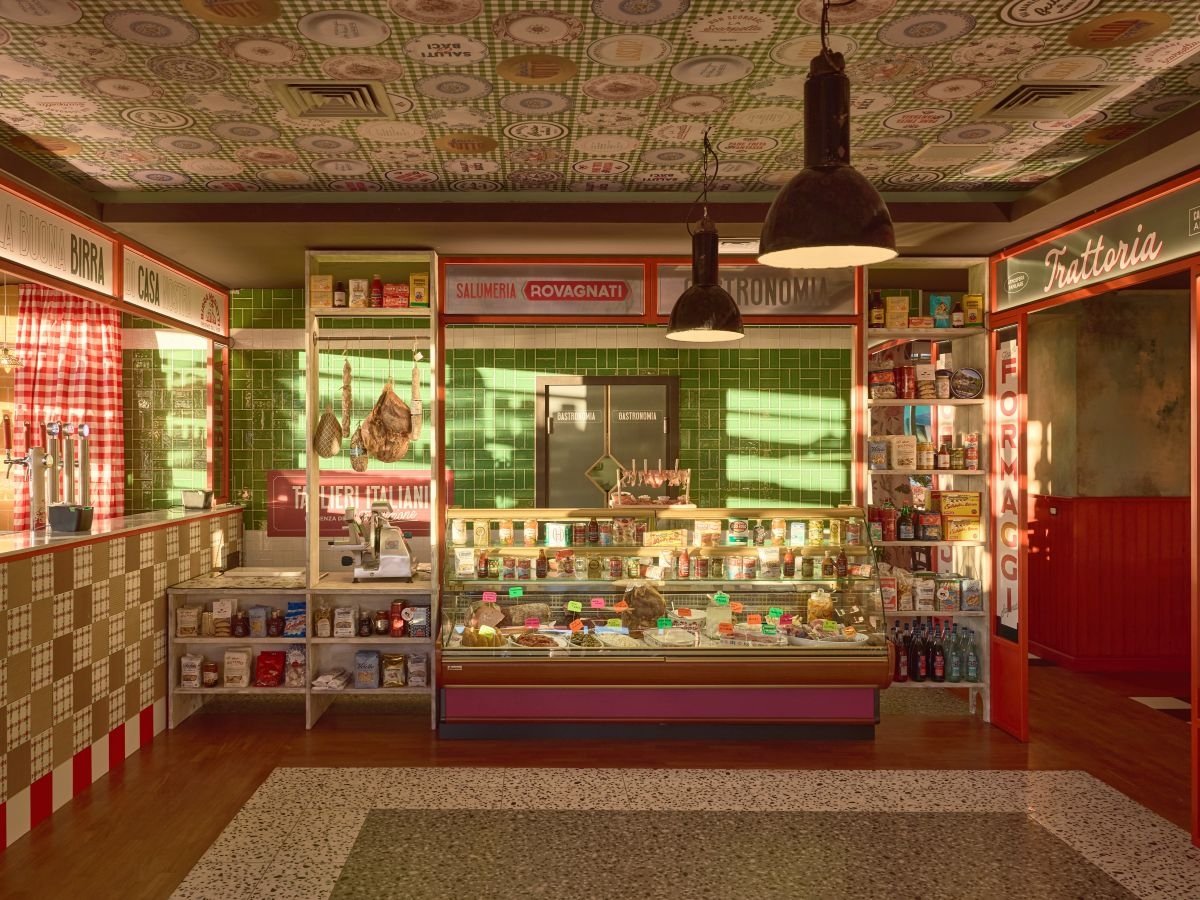 Il bancone del nuovo locale Pane&Trita di Lonato del Garda Il bancone del nuovo locale Pane&Trita di Lonato del Garda