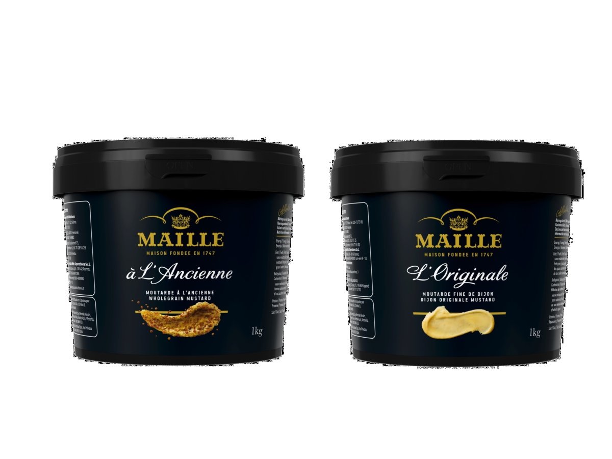 Le due nuove referenze Maille nel catalogo Unilever Food Solutions