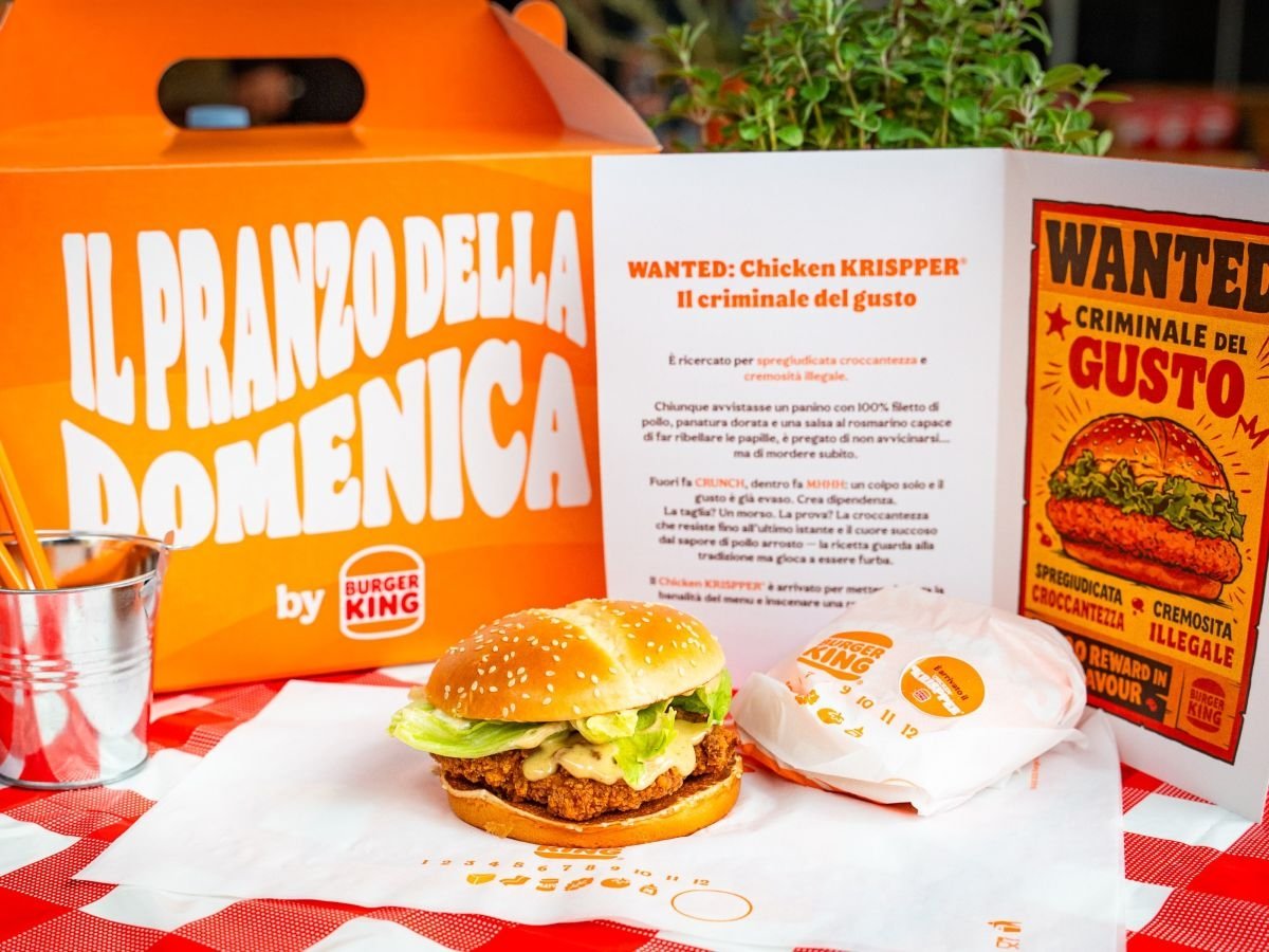 Il nuovo Chicken Krispper di Burger King