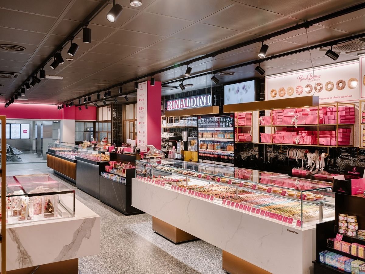 Ad oggi sono 12 i punti vendita a marchio Rinaldini Pastry