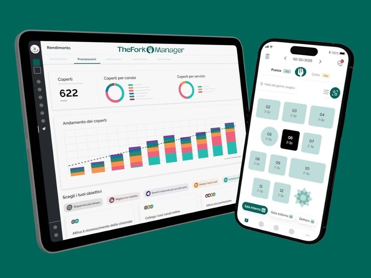 TheFork Manager è il gestionale dedicato ai ristoratori dell'omonima piattaforma di prenotazione