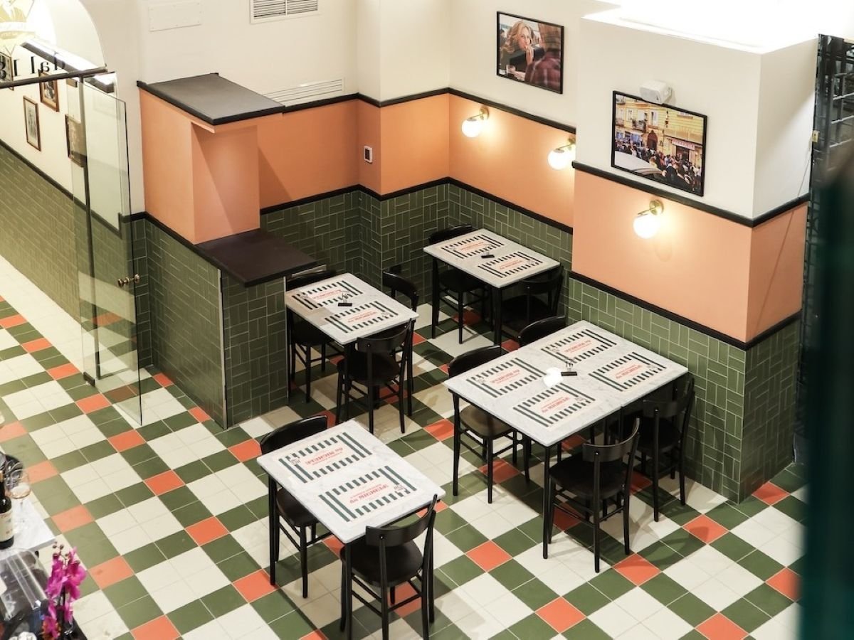 La sala di Antica Pizzeria Da Michele a Perugia