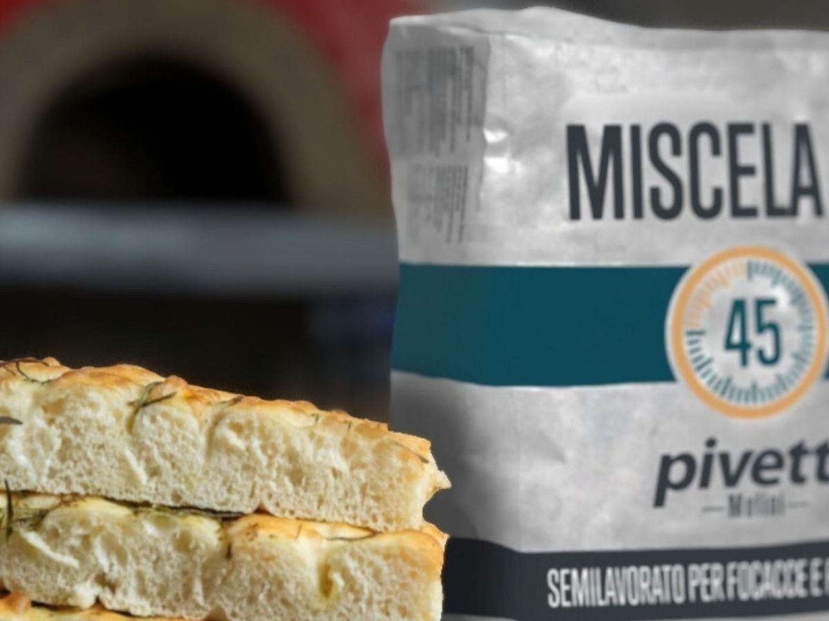 Miscela 45 è la nuova referenza di Molini Pivetti per pizza e focaccia