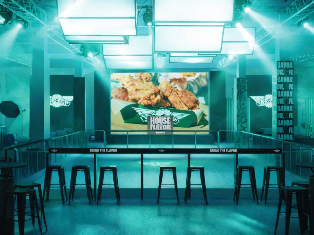 La House of Flaovour, il pop-up con cui Wingstop ha debuttato a Milano