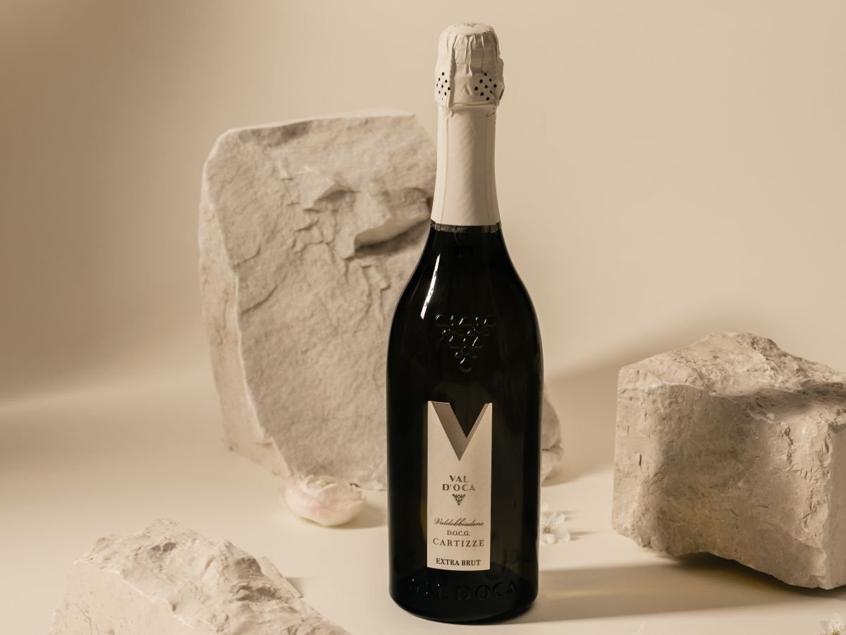 La nuova etichetta Extra Brut di Val d'Oca disponibile al ristorante e in enoteca