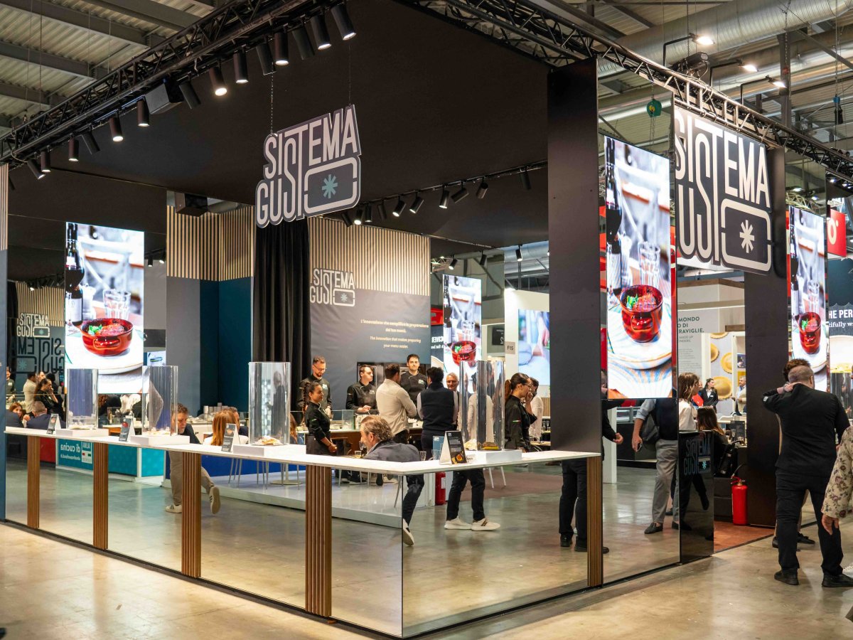 Lo stand di Sistema Gusto a TuttoFood 2026