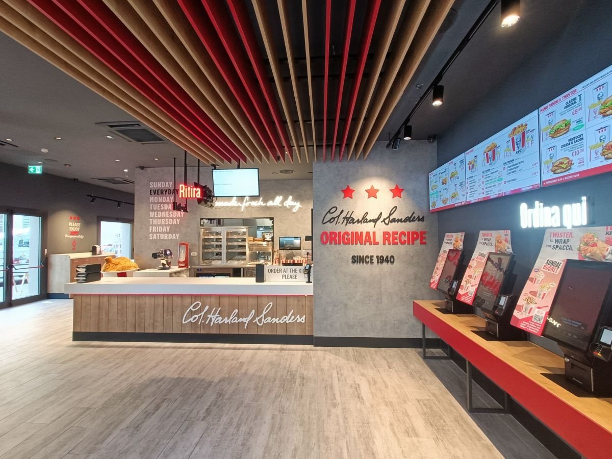 Uno dei 10 locali KFC in Emilia-Romagna