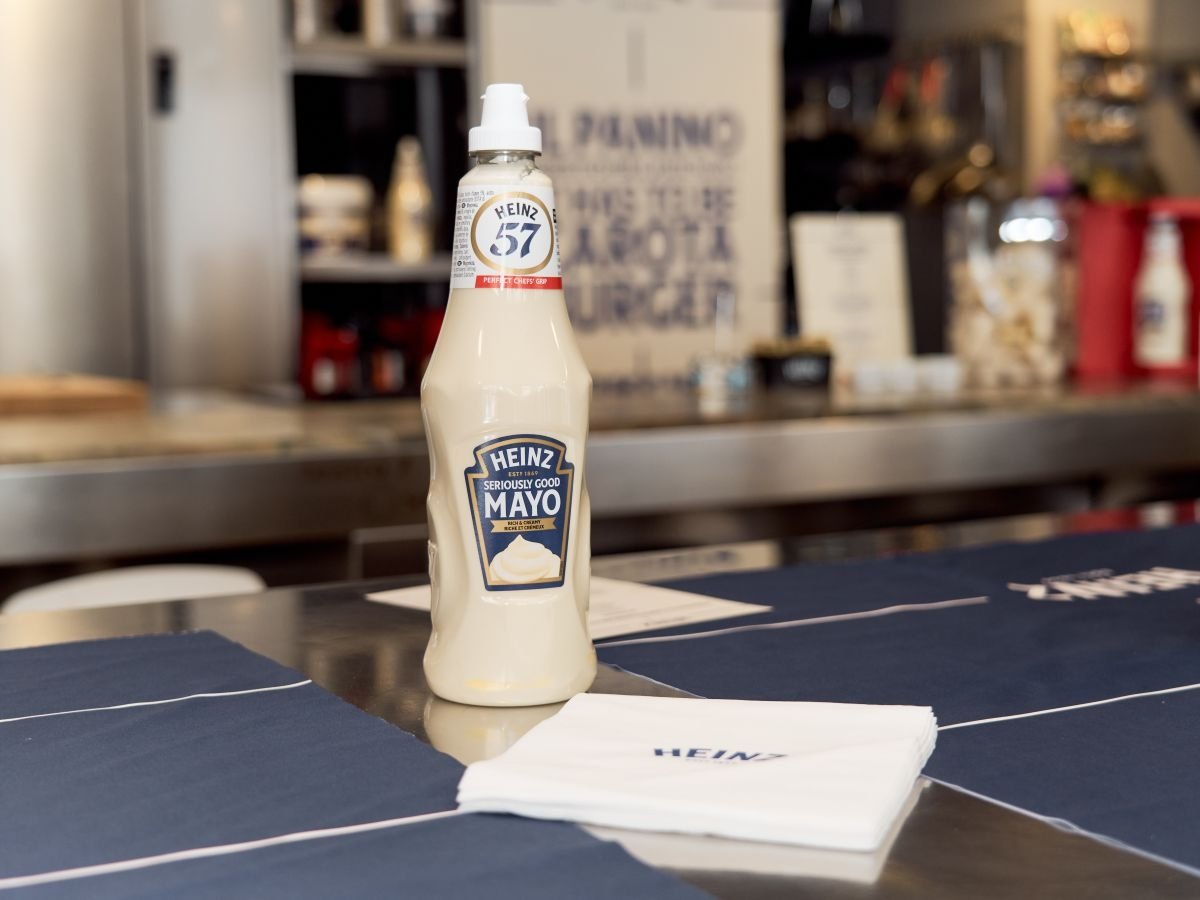  La Chef Bottle da un litro di Heinz Mayonnaise