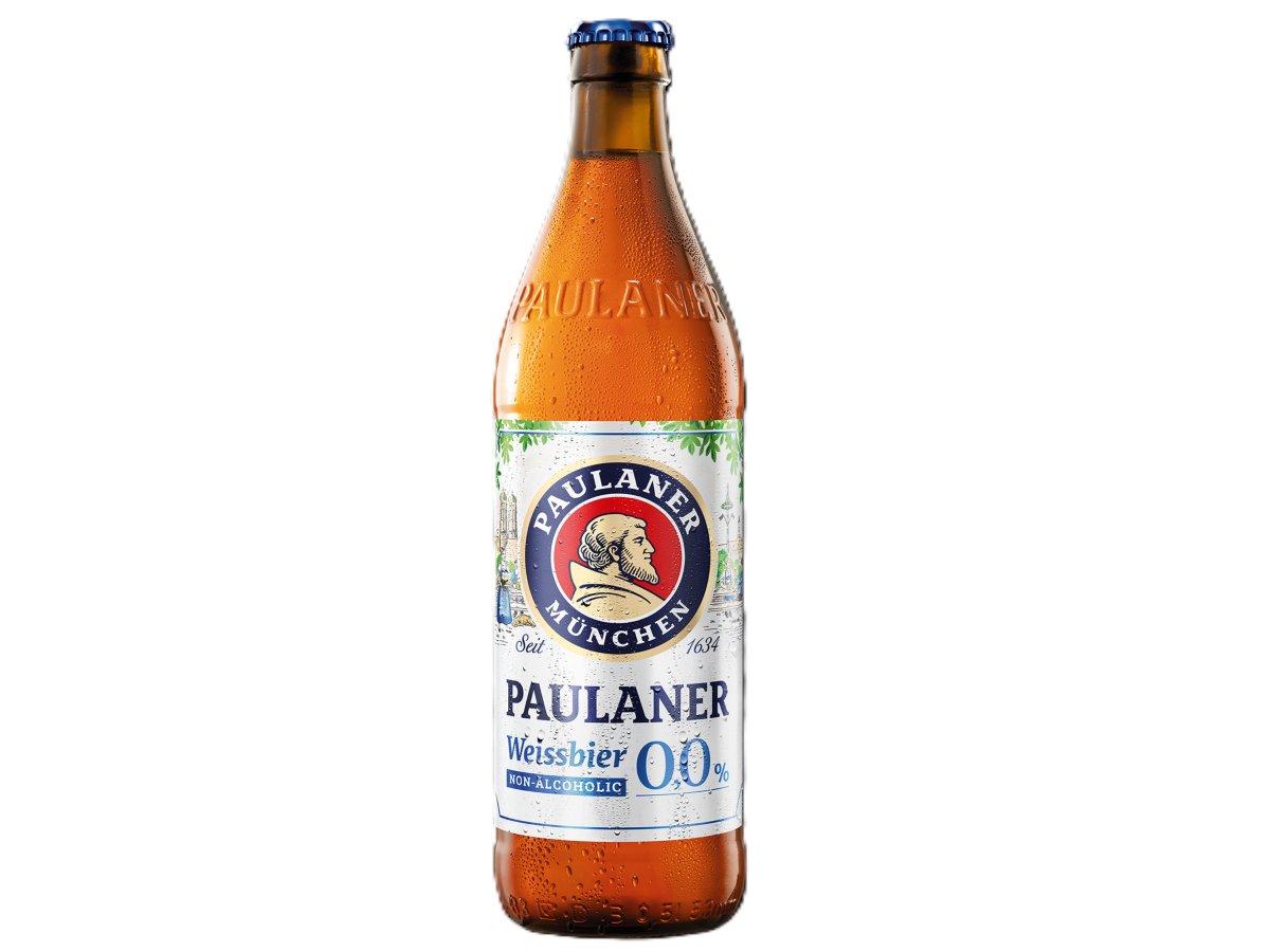 La "nuova" Paulaner Weissbier analcolica