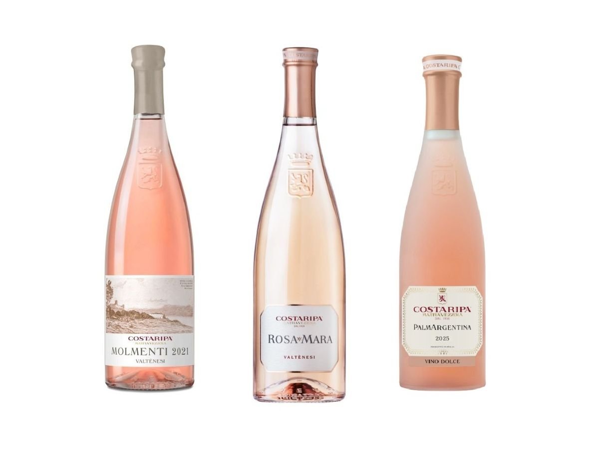 I tre rosé di Costaripa