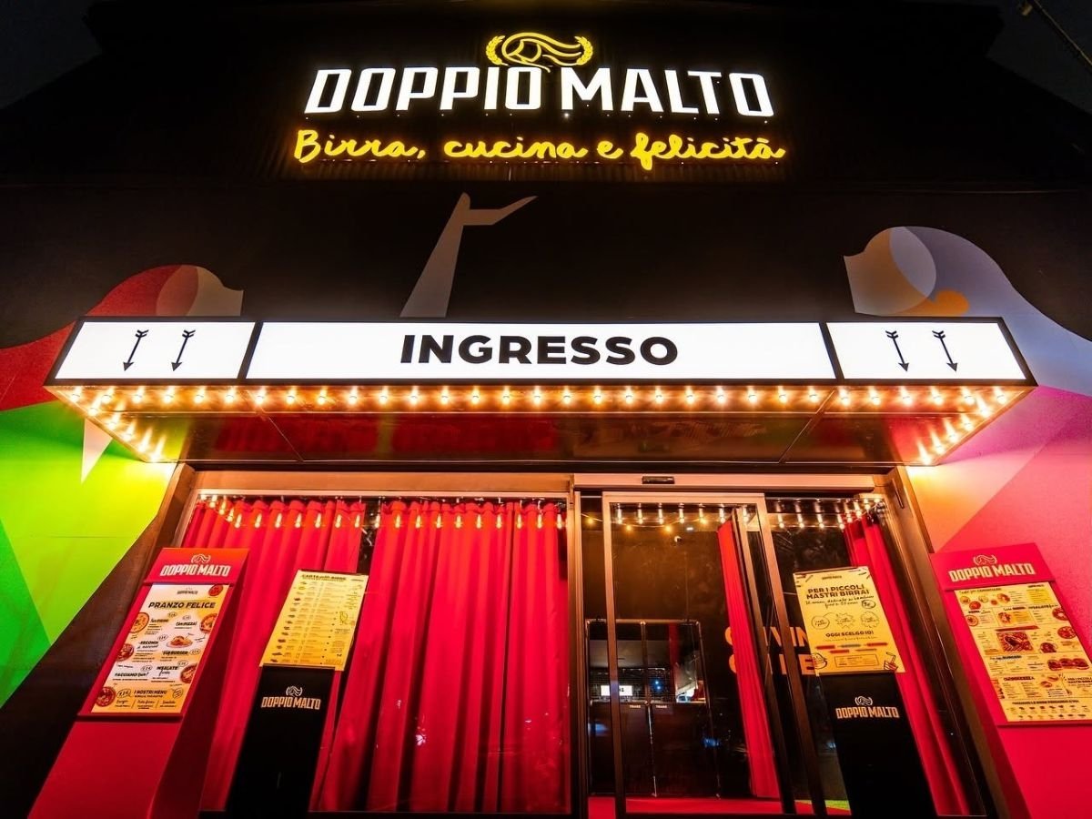 Un punto vendita Doppio Malto