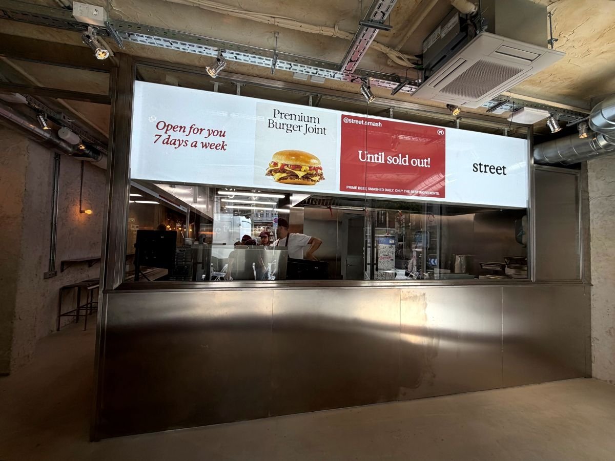 Un punto vendita di Street Smash Burgers
