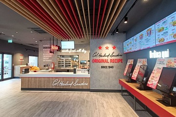 Uno dei 10 locali KFC in Emilia-Romagna