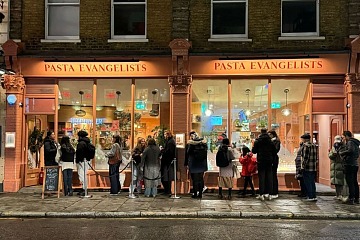 Ad oggi sono 8 i locali a insegna Pasta Evangelist