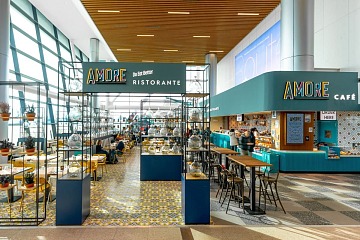 Amore Do Eat Better è uno dei 5 format aperti da Avolta all'Aeroporto di Verona