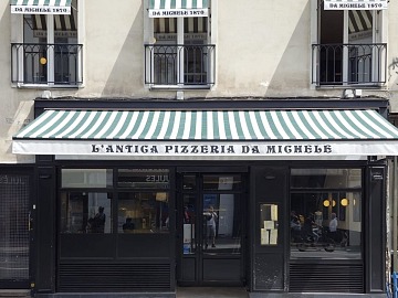 Lo store parigino di Antica Pizzeria Da Michele