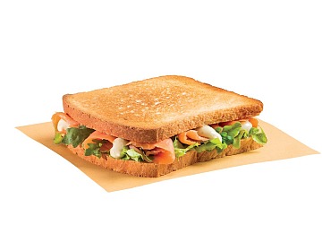 Norvegese, il Megatoast al salmone norvegese di Capatoast