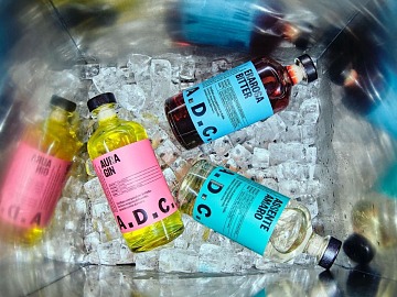 Le tre etichette di ADC - Anonima distilleria creativa