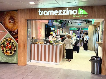 Il quinto store di Tramezzino.it a Milano, all'interno della Stazione Centrale