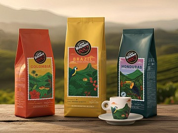 I tre caffè della linea Single Origin di Caffè Vergnano