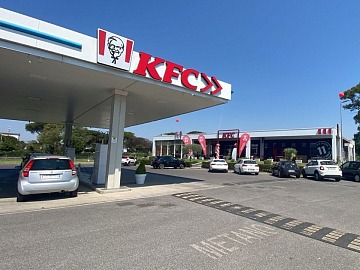 Il KFC di Roma Infernetto aperto ad agosto