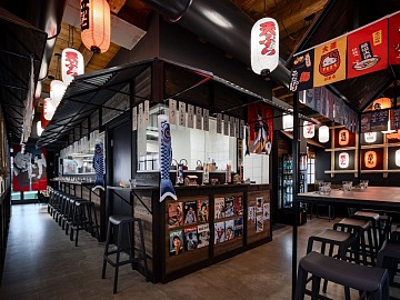 Il locale a insegna Donburi House ad Aosta
