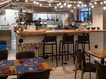 Una pescheria-bistrot di Pedol, brand della holding Tasty Life