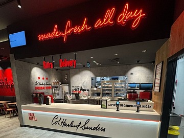 Il nuovo locale KFC Italia di Sassari