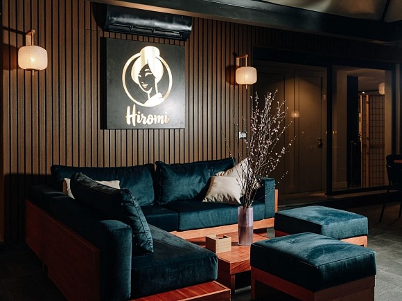 L'ingresso del rooftop Hiromi La Terrazza