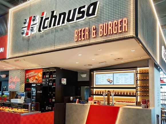 L'Ichnusa Beer & Burger all'Aeroporto di Cagliari