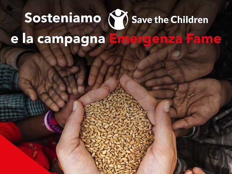 Basta una sosta da Chef Express per sostenere Save the Children