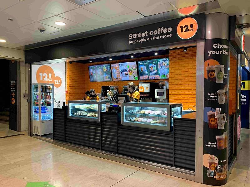 Il nuovo chiosco 12oz a Milano Stazione Centrale: coffee&drink espressi pronti in 30 secondi