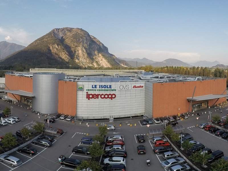 Il centro commerciale Le Isole di Gravellona Toce, ora nel portfolio gestionale di Pradera