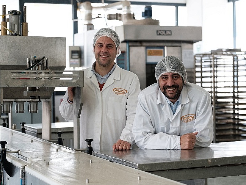 Massimiliano e Luca Dovo di Tonitto 1939 che ha messo a segno un +5% di fatturato nei primi cinque mesi del 2022