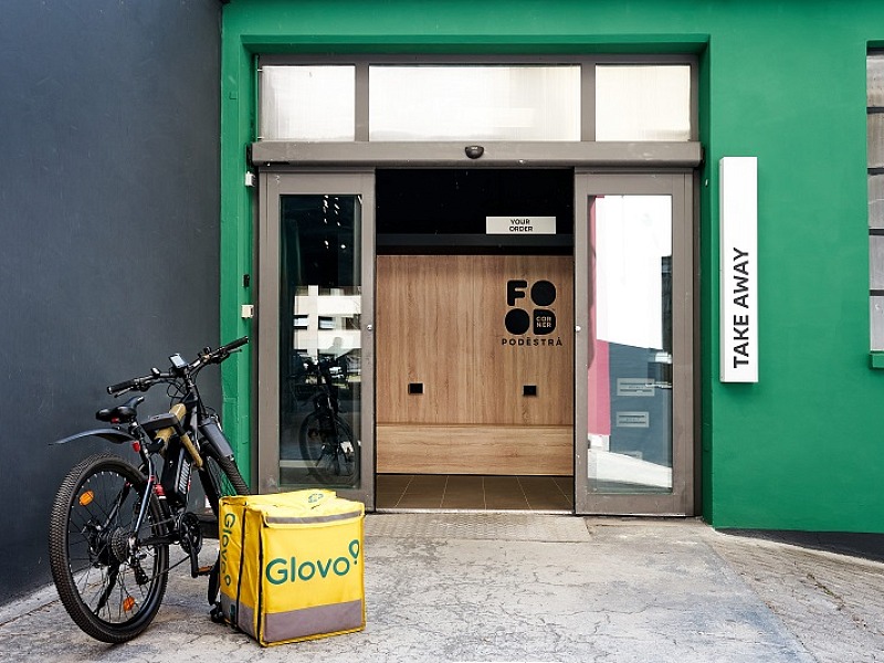 Il nuovo food corner di Glovo a Torino