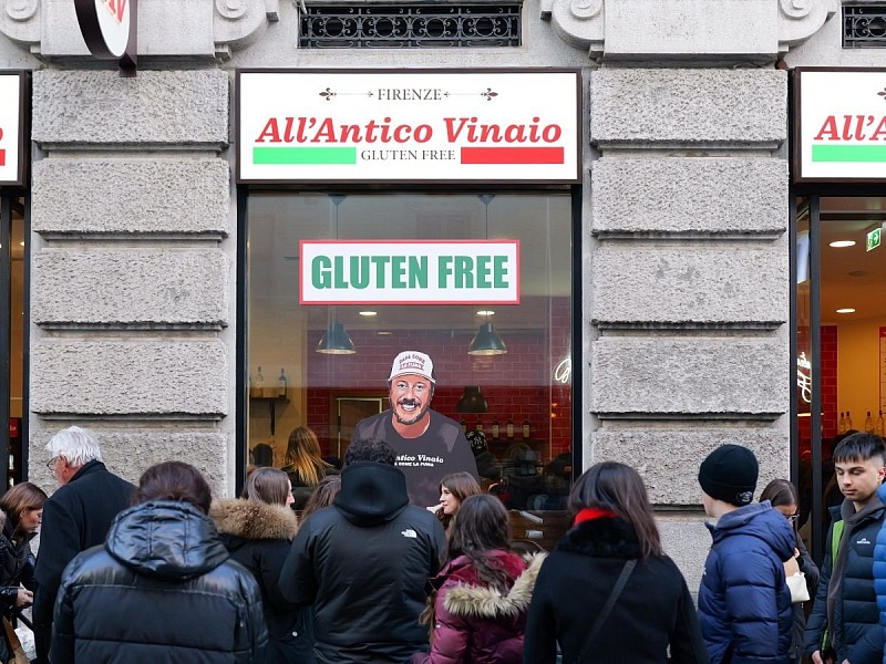 Il primo store gluten free de All'Antico Vinaio ha aperto a Milano 