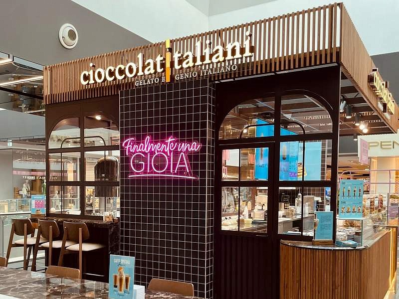 Cioccolatitaliani, il format di punta di Gioia Group Spa che gestisce anche Bun Burgers e Fra' Diavolo
