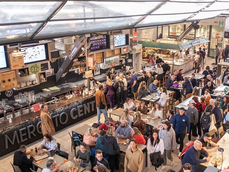 Il Mercato Centrale di Bolzano apre il 16 ottobre (nella foto, la location di Firenze)