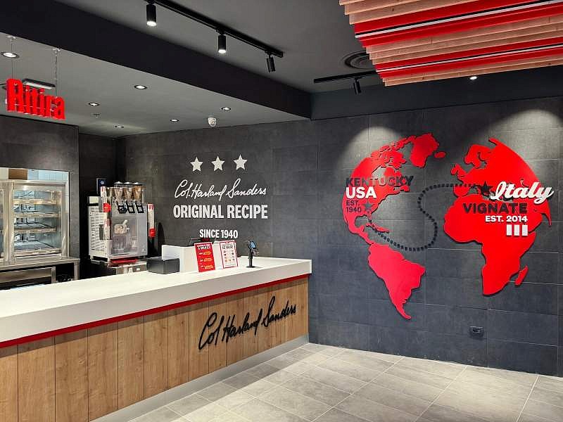 KFC sbarca al Centro commerciale Acquario di Vignate (MI) con Original Bucket