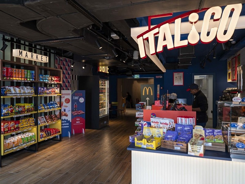 Il bar-caffetteria Italico popola la nuova Padua Food Hall con McDonald's e Alice Pizza