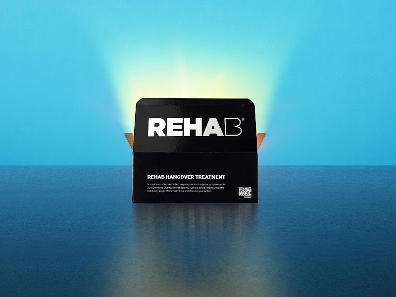 Il teaser per il lancio di Rehab, il nuovo panino di Burgez