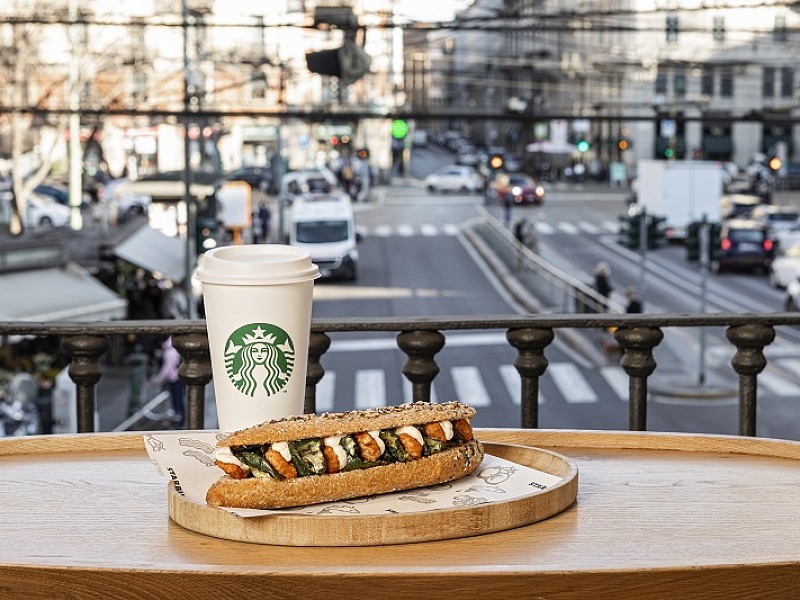 Pincho, il panino veggie di Starbucks e Garden Gourmet