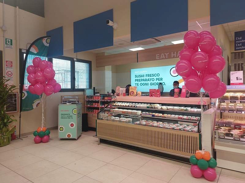 Il nuovo sushi corner di Eat Happy Group a Bologna