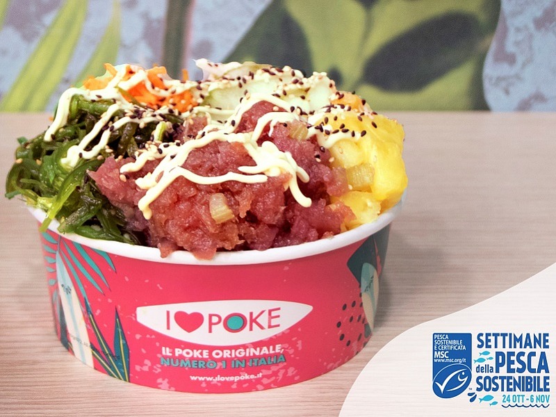 We Love Ocean, la nuova bowl di I  Love Poke