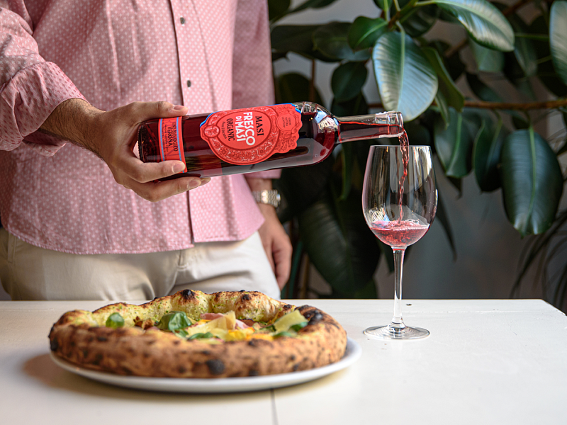 Pizza e vino? Giolina e Masi Agricola scommettono sul nuovo trend Pizza e vino, Giolina e Masi Agricola scommettono sul nuovo abbinamento